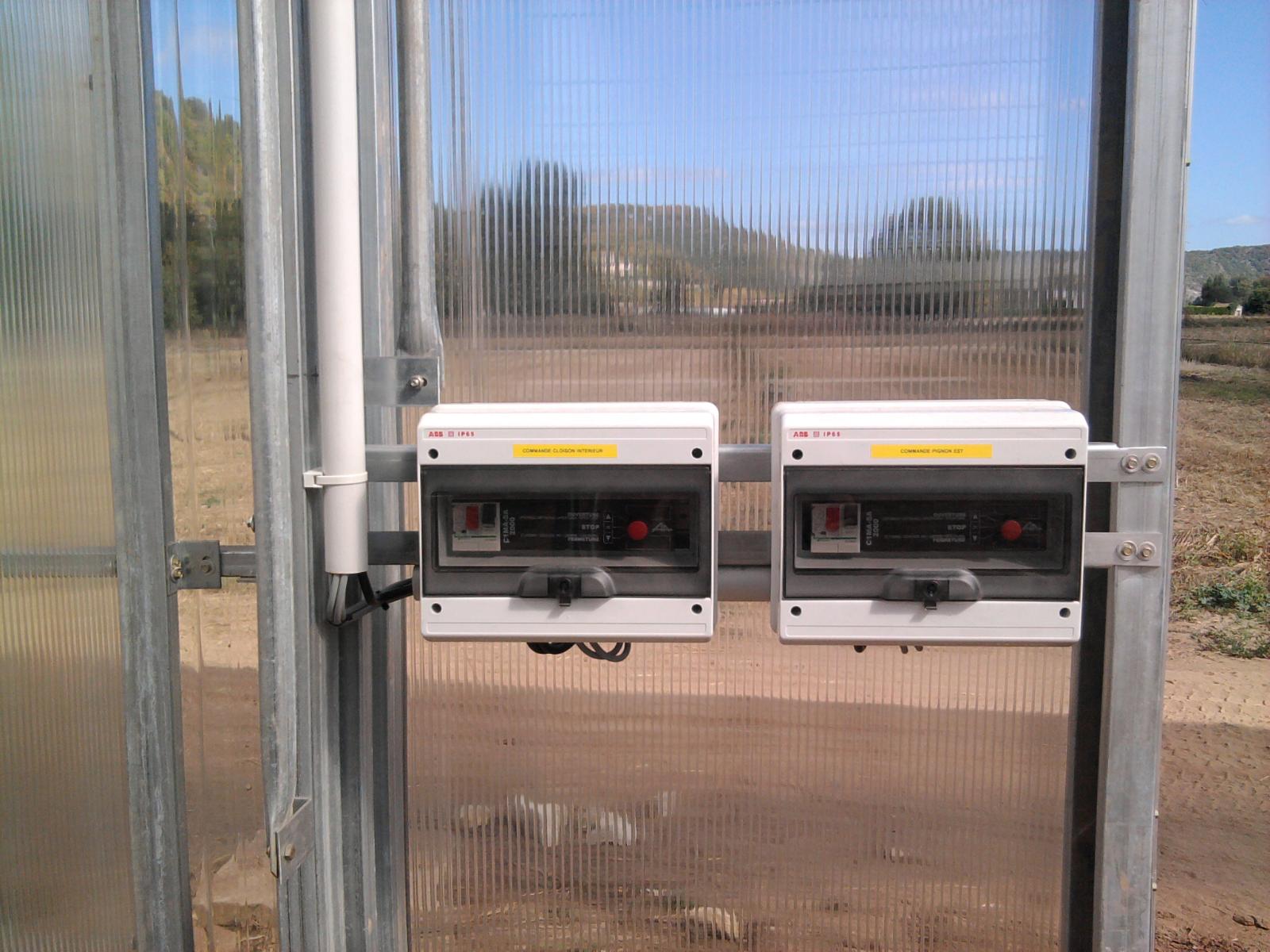 Coffrets de commande