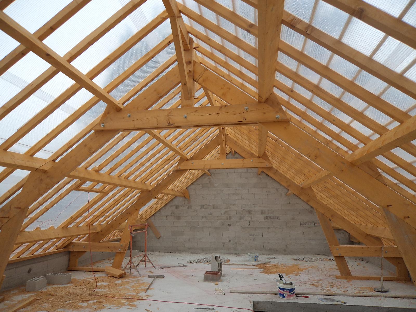 Réalisation de charpente