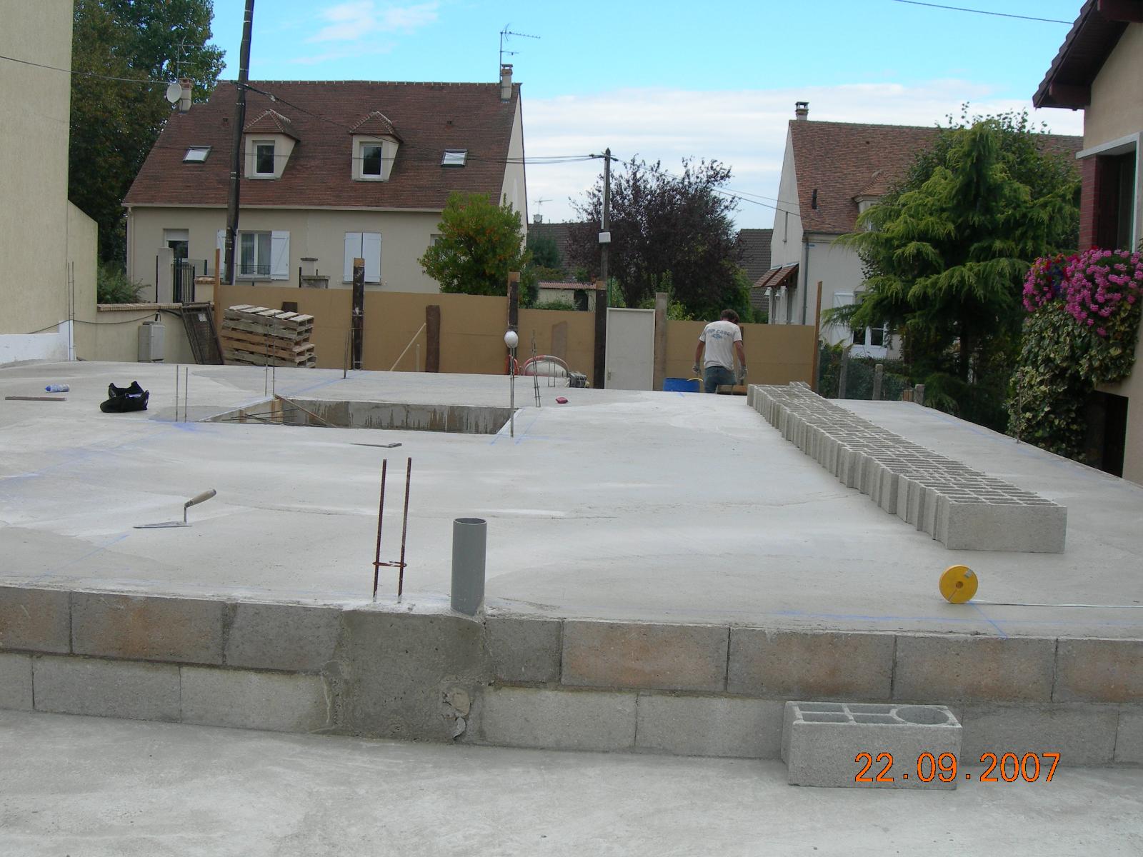 Réalisation d'un plancher