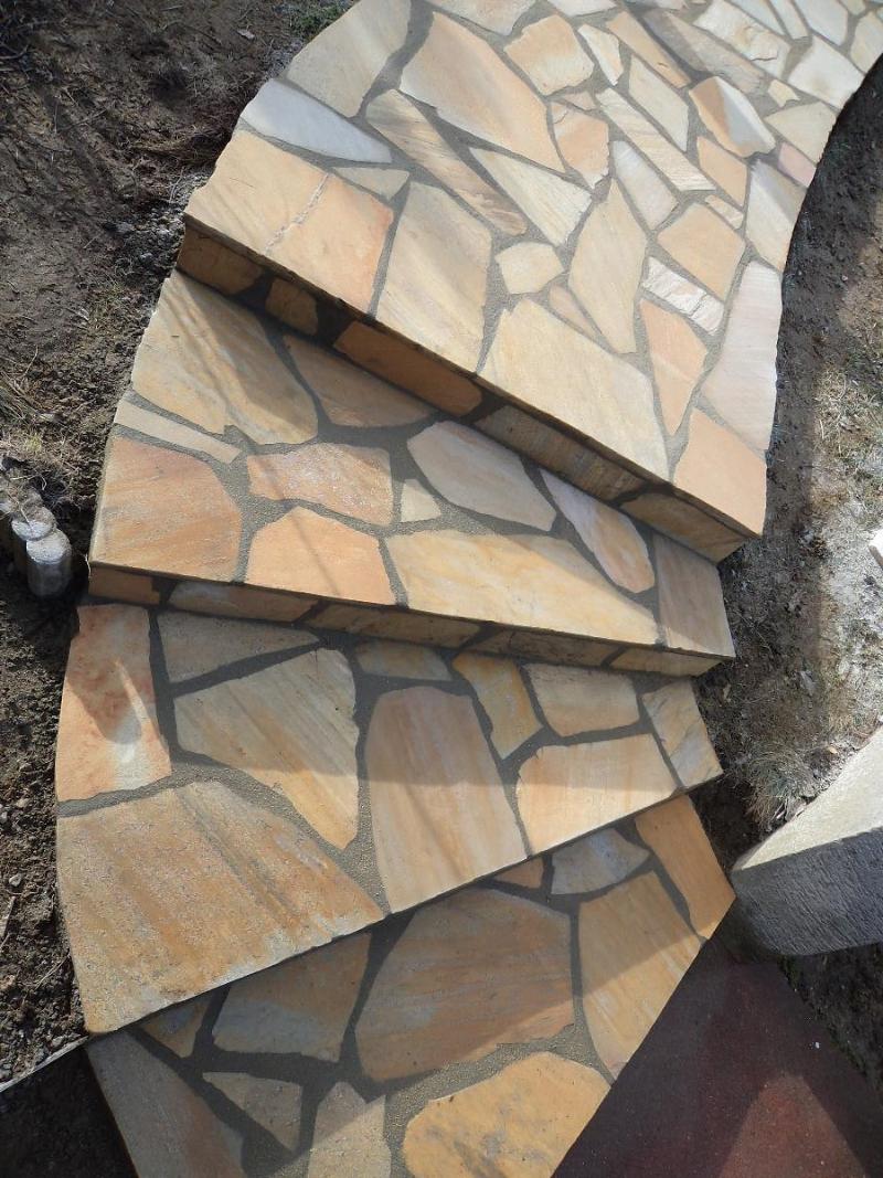 Réalisation escalier terrasse