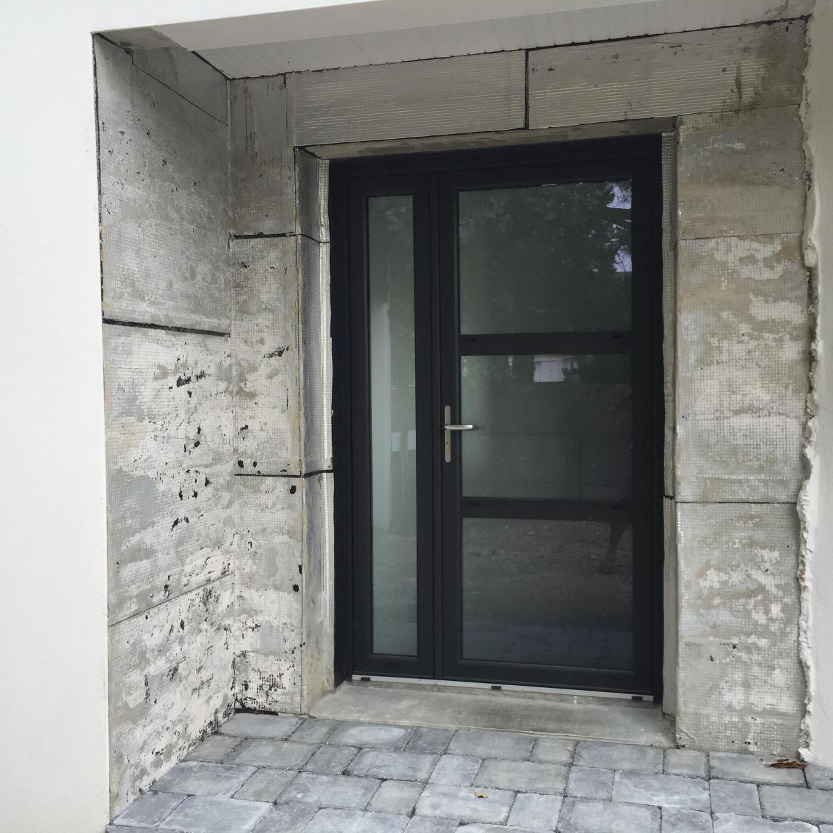 Encadrement de porte zinc - avant