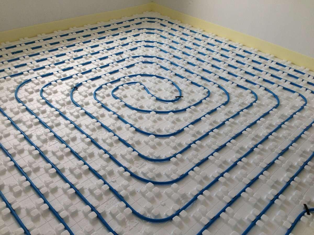 Réalisation plancher chauffant