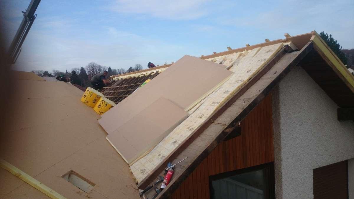 Isolation d'une toiture