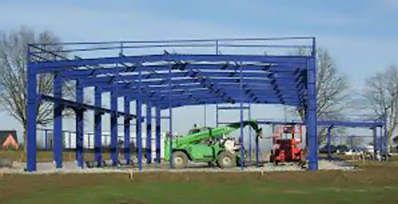 Charpente industrielle - Peinture industrielle