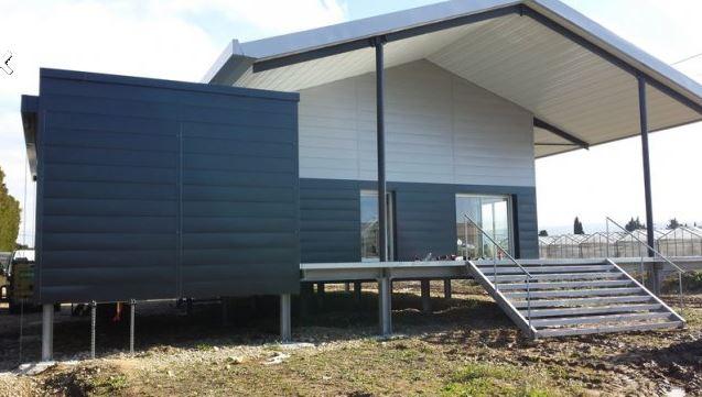 Maison individuelle métallique