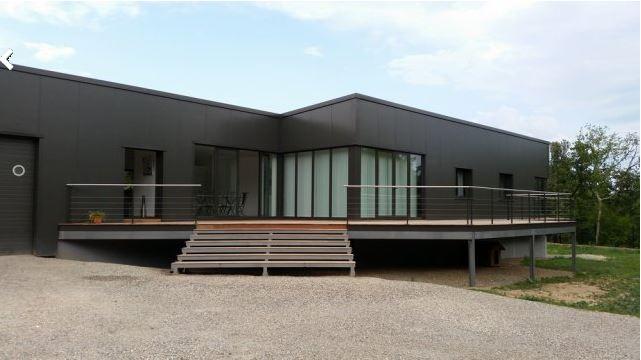 Maison individuelle métallique