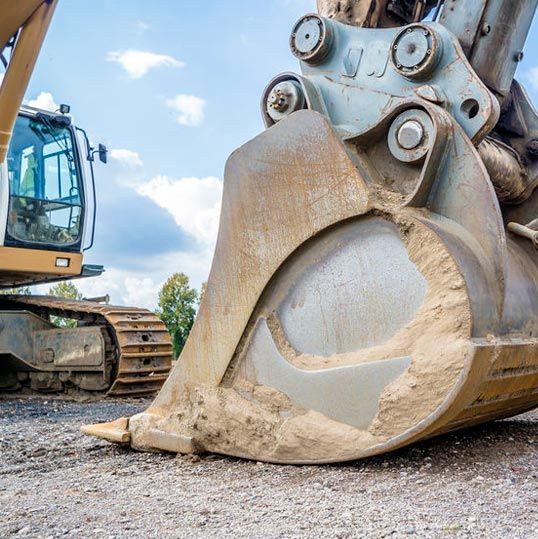 Parte de máquina excavadora
