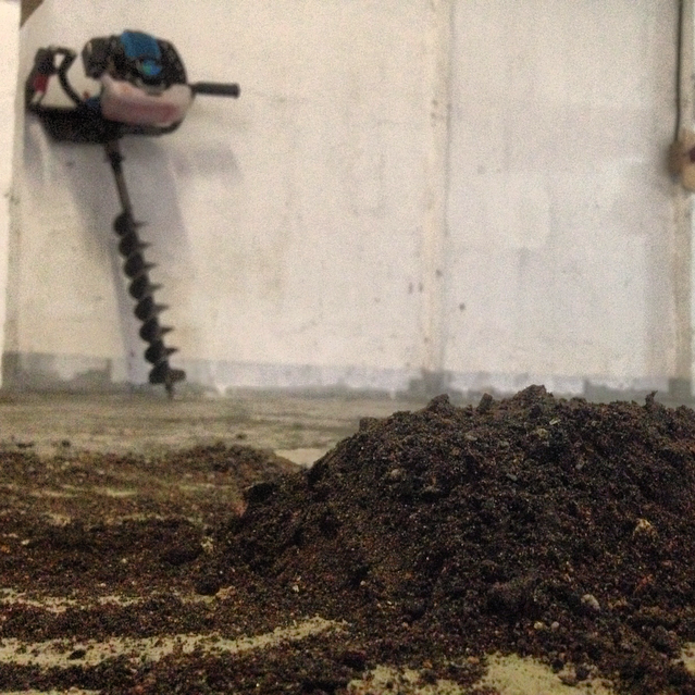 Sondage de sol par moto-tarière