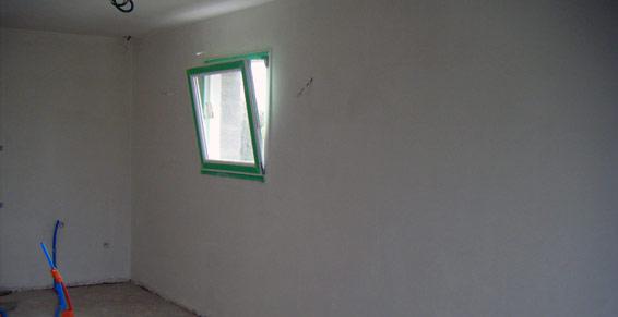 Plâtrerie - Enduit au plâtre