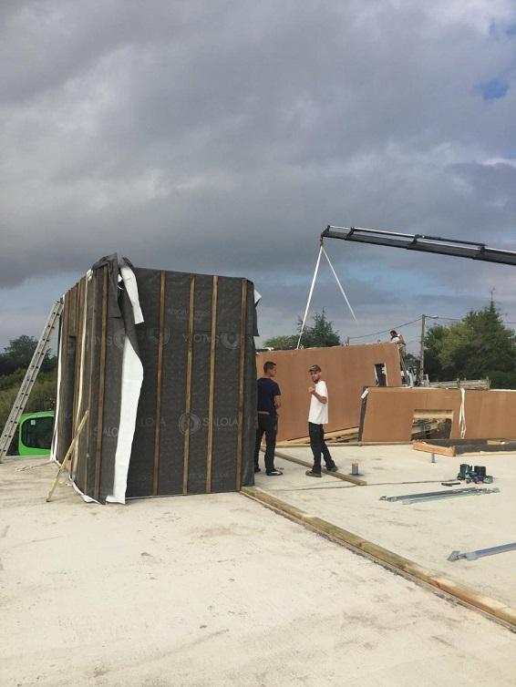 etape 2 maison ossature bois