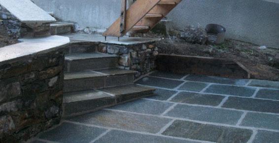 Réalisation d'une terrasse en 