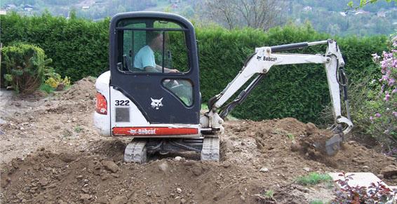 L'entreprise Garin-Laurel réalise vos petits terrassements