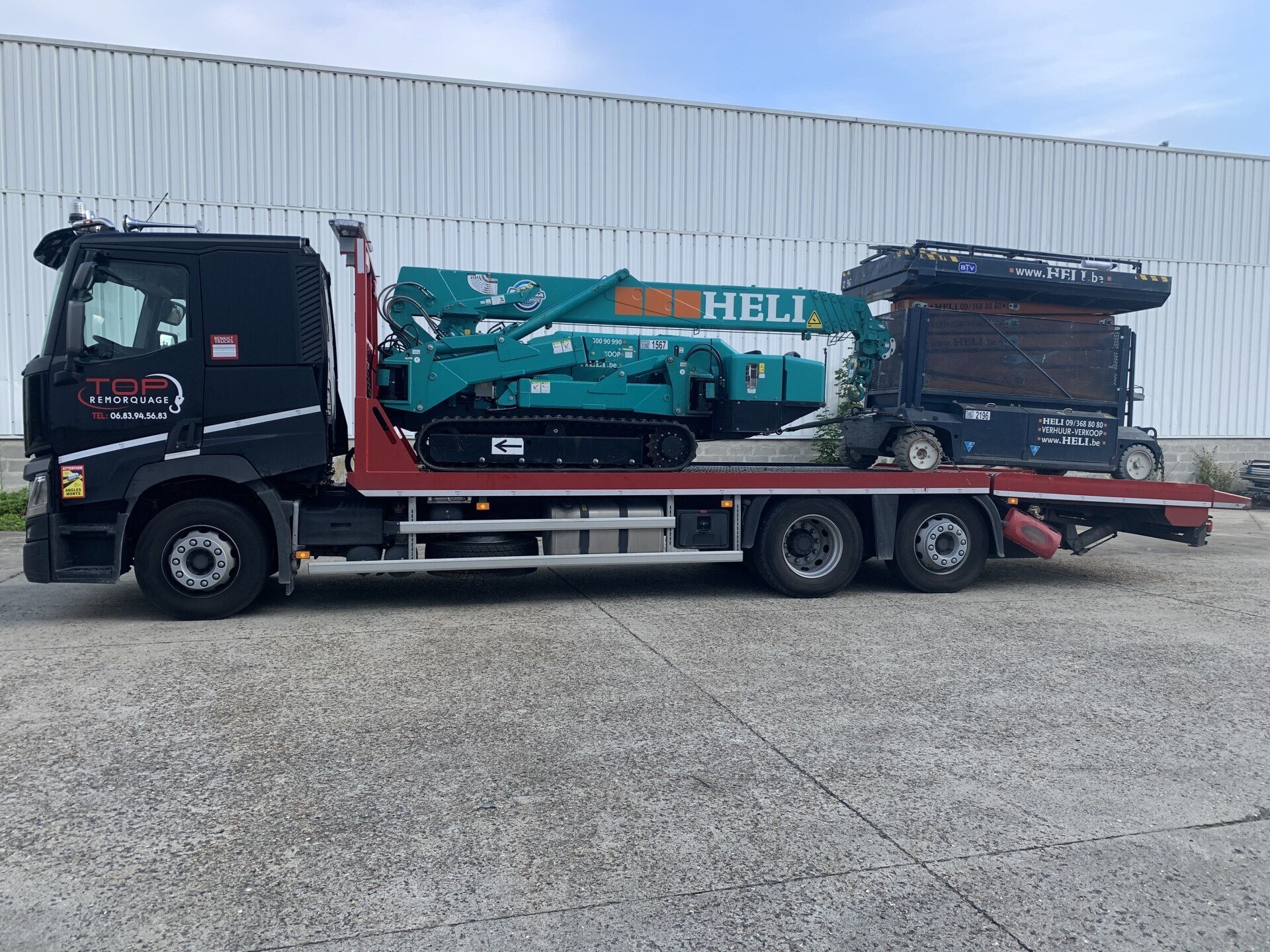 Réalisations du dépanneur Top remorquage à Argenteuil