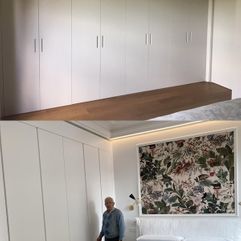 Gompar vestidor de puesta blancas