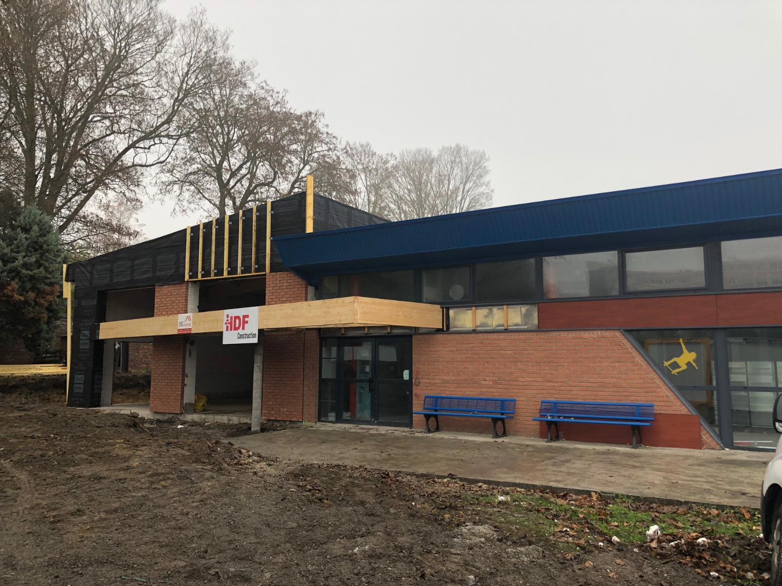 Extension de la maison de quartier l'oiseau bleu  - Ville de Valenciennes - 2018