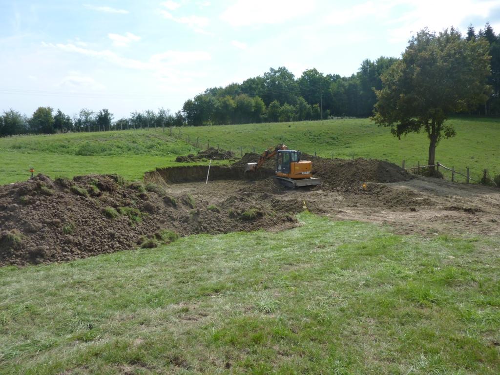 Assainissement - Création de mare