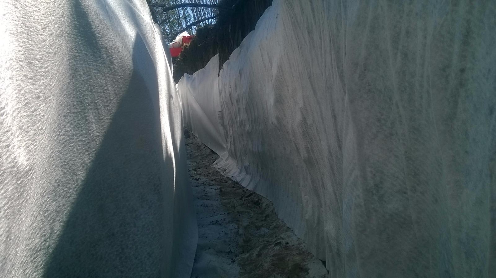 réalisation de drain