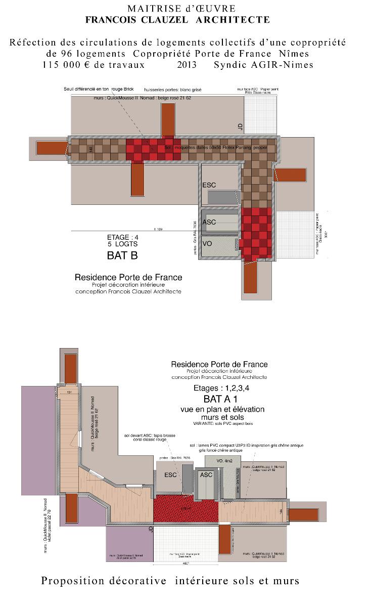 Renovation COmmuns de Copropriété. Porte de France