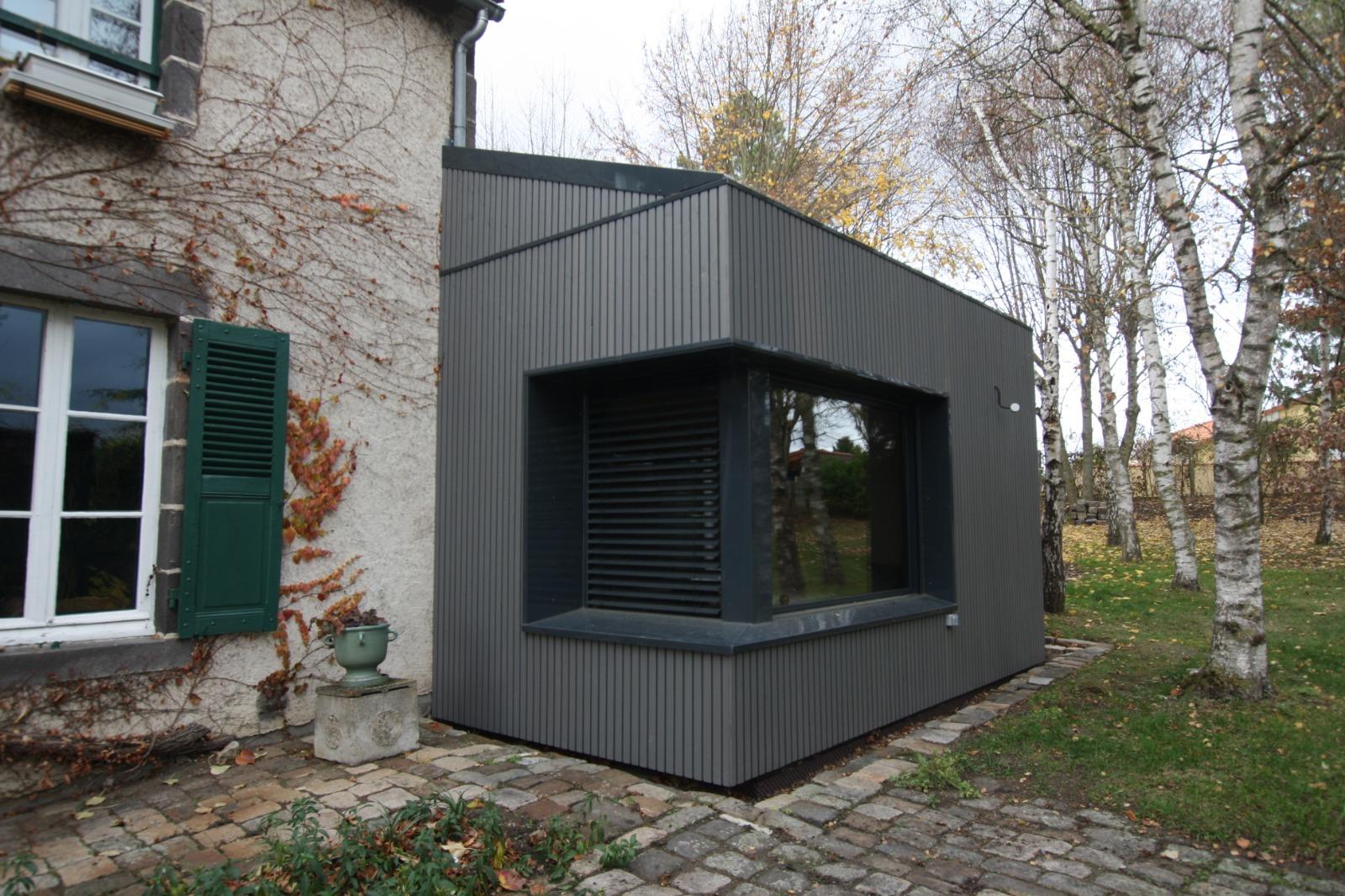 agrandissement de la maison