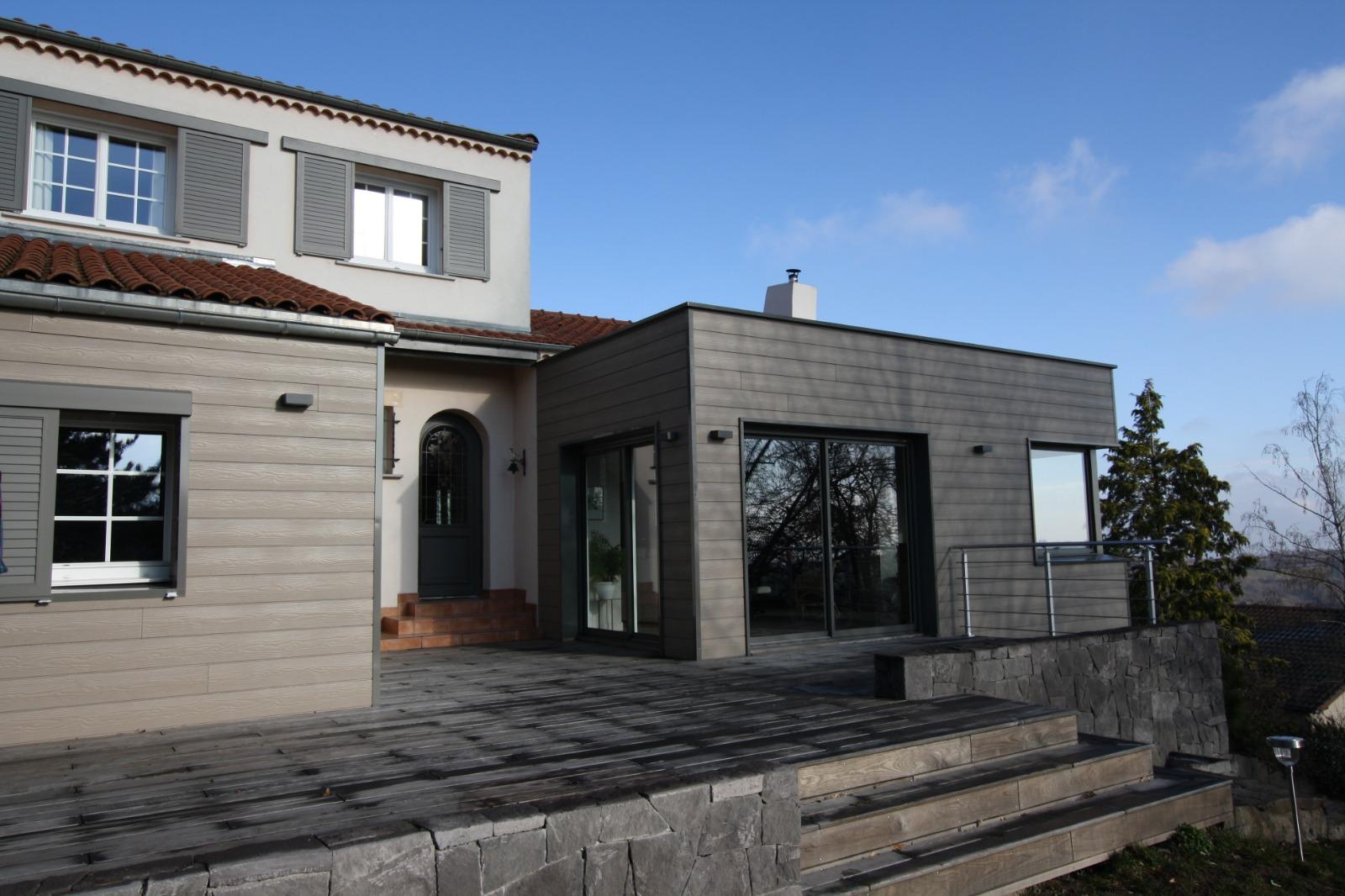 agrandissement de maison en bois