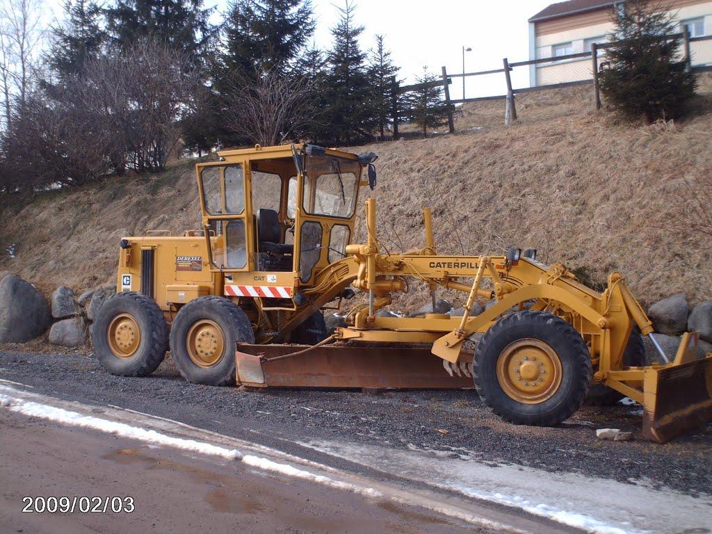 Photo d'un véhicule servant pour les travaux publics