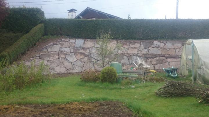 Photo d'un enrochement