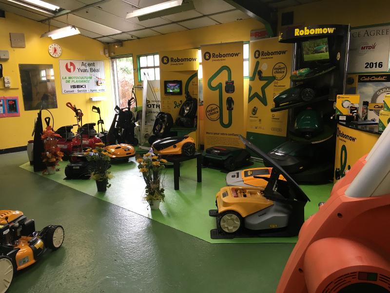 Robot tondeuse portatif