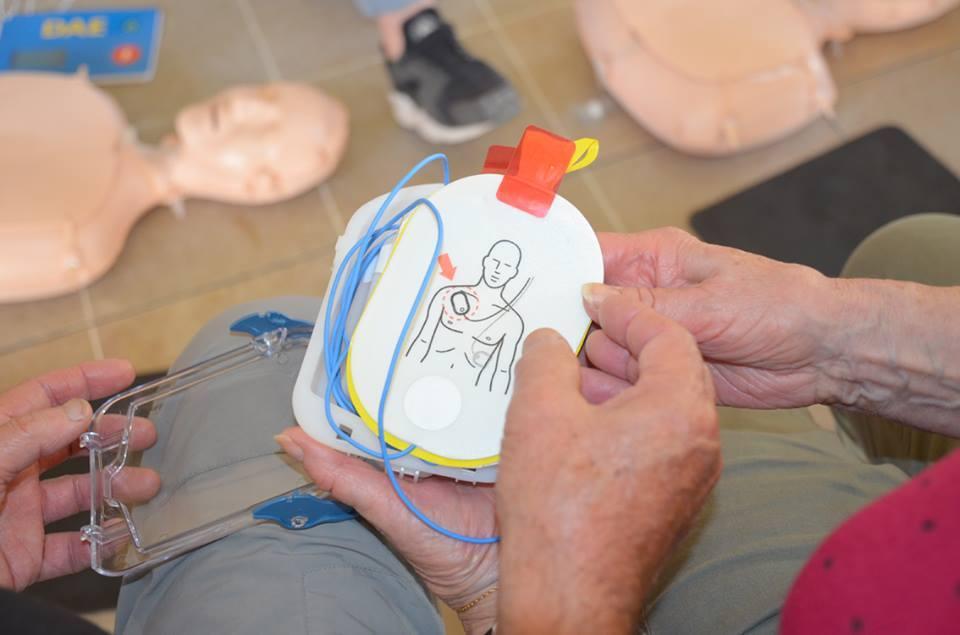 Électrodes pour défibrillateur