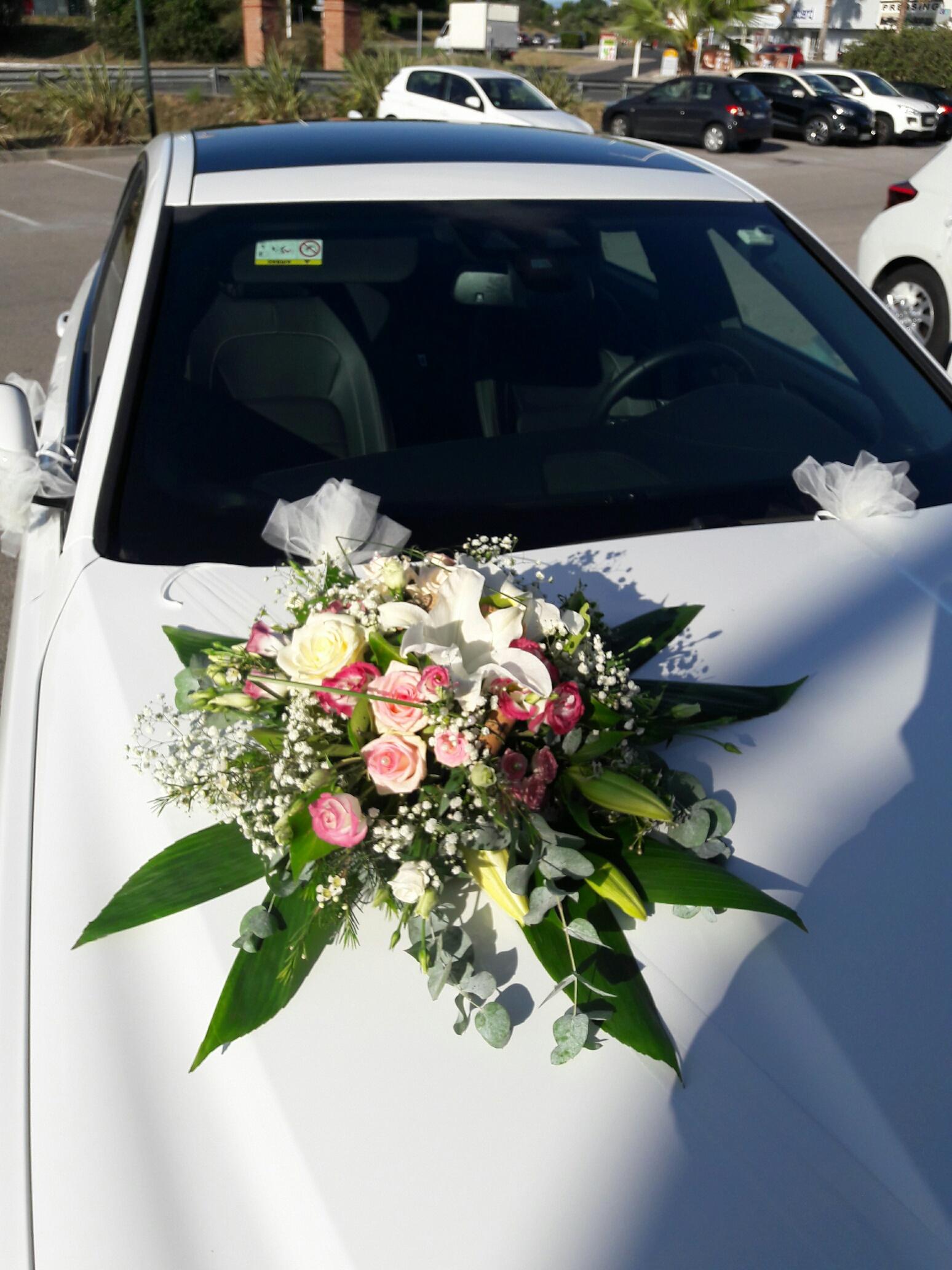Décoration de voiture avec ventouse