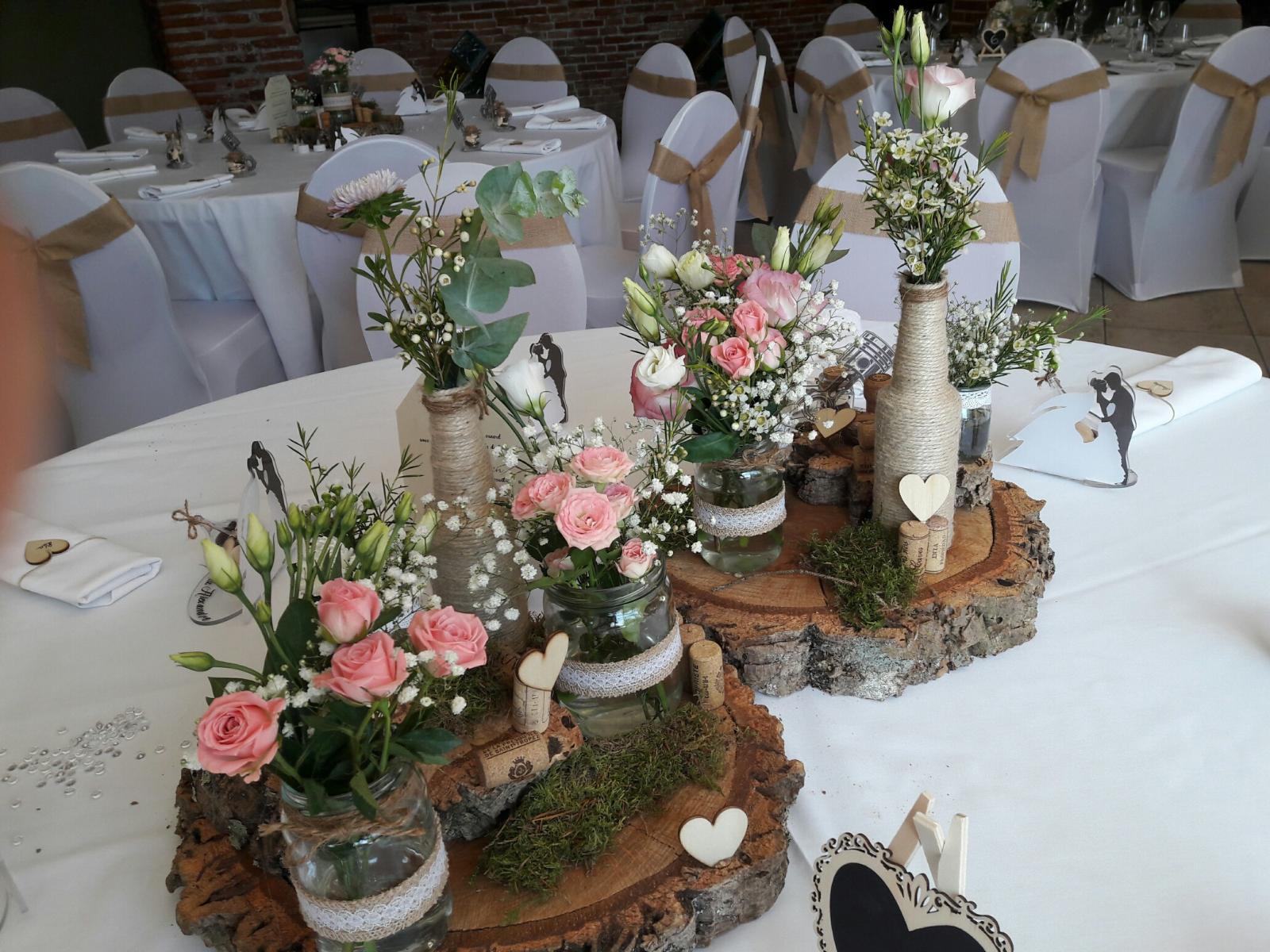 Décoration florale pour table