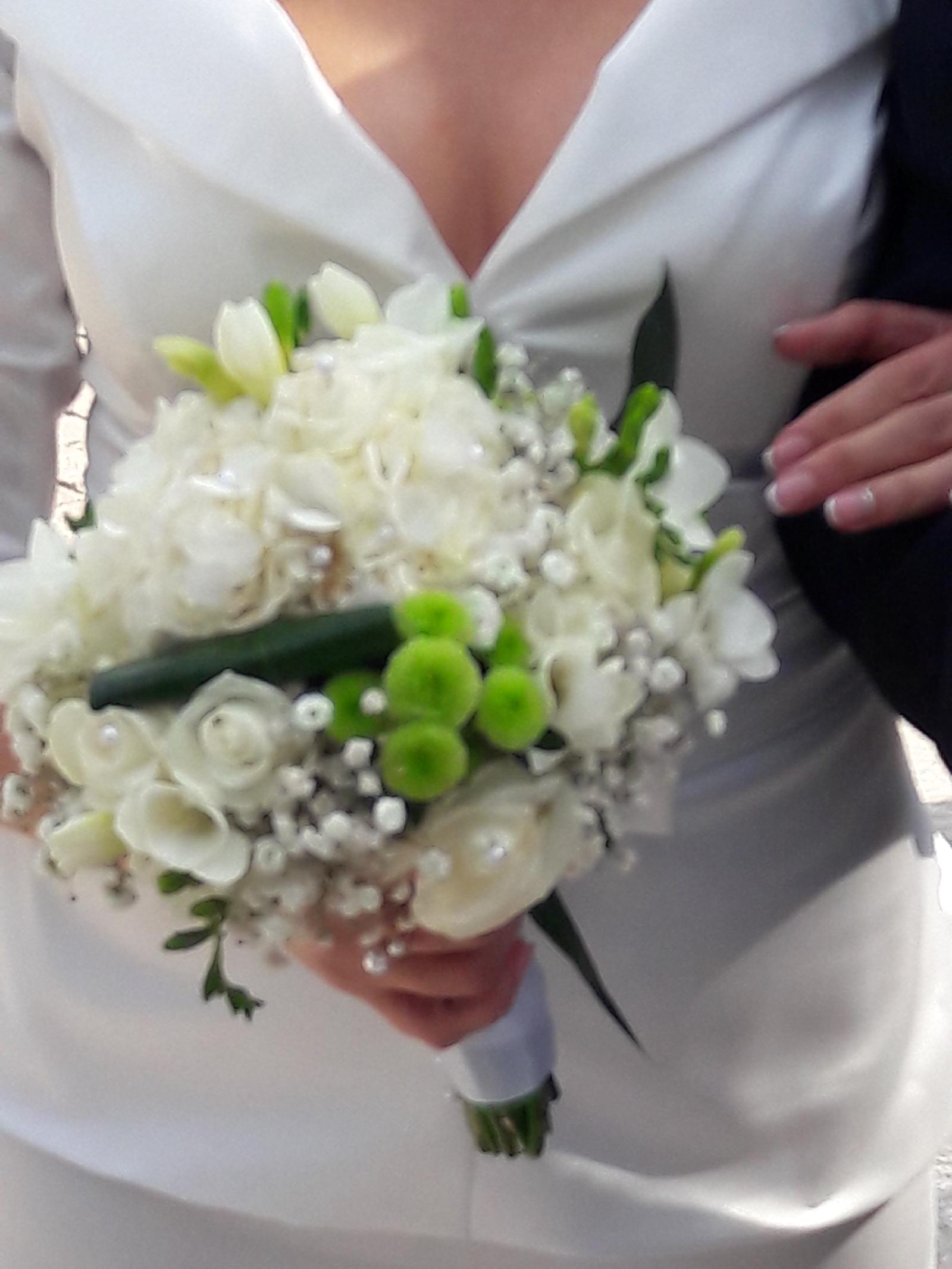 Bouquet de mariée rond