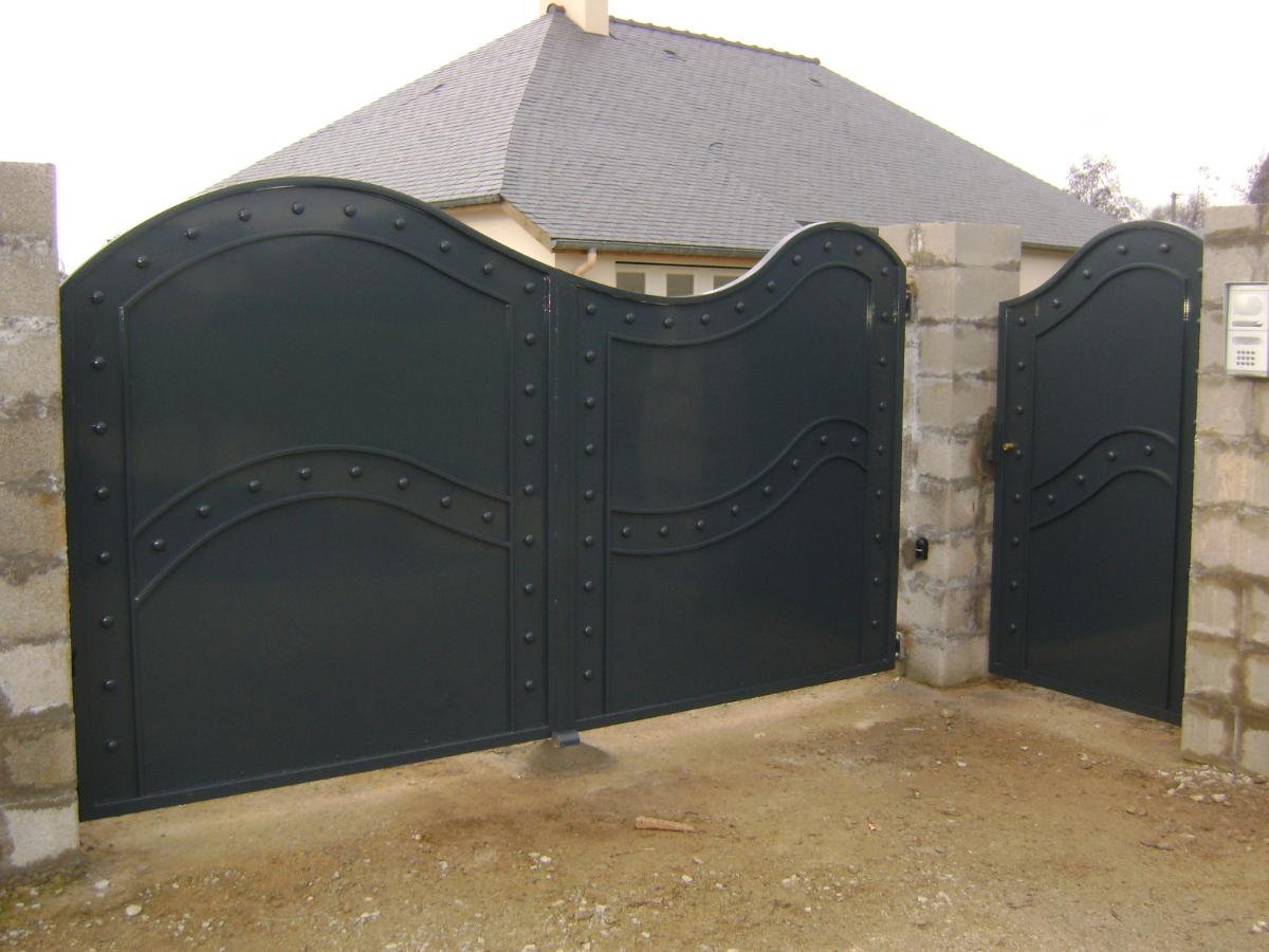 Portail et portillon LA CHAPELLE CARO - GUILLAUME GUENAEL