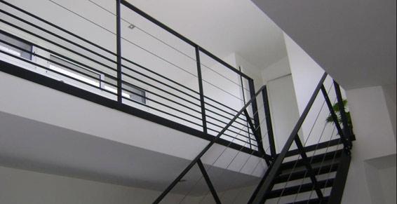 Escalier en acier - Fabrication et installation Ploërmel