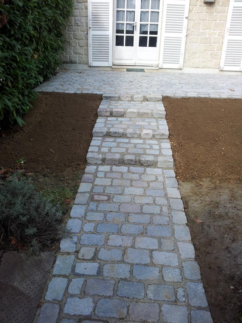 Poisson Terrassement pour toutes allées en pavage - Senlis