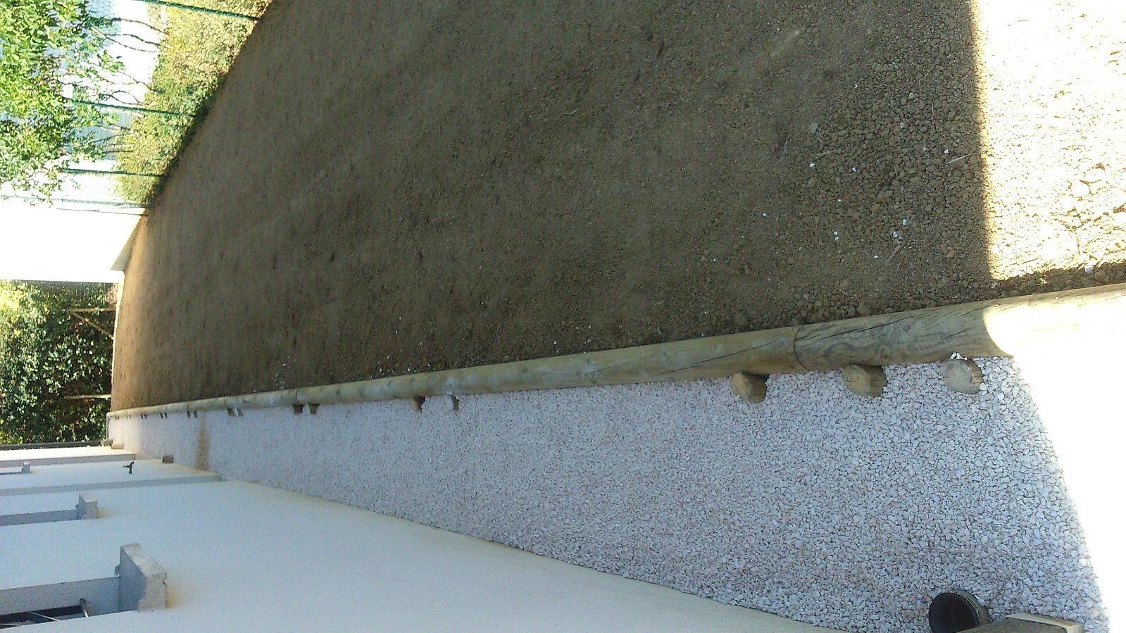 bordure bois avec gravier albi