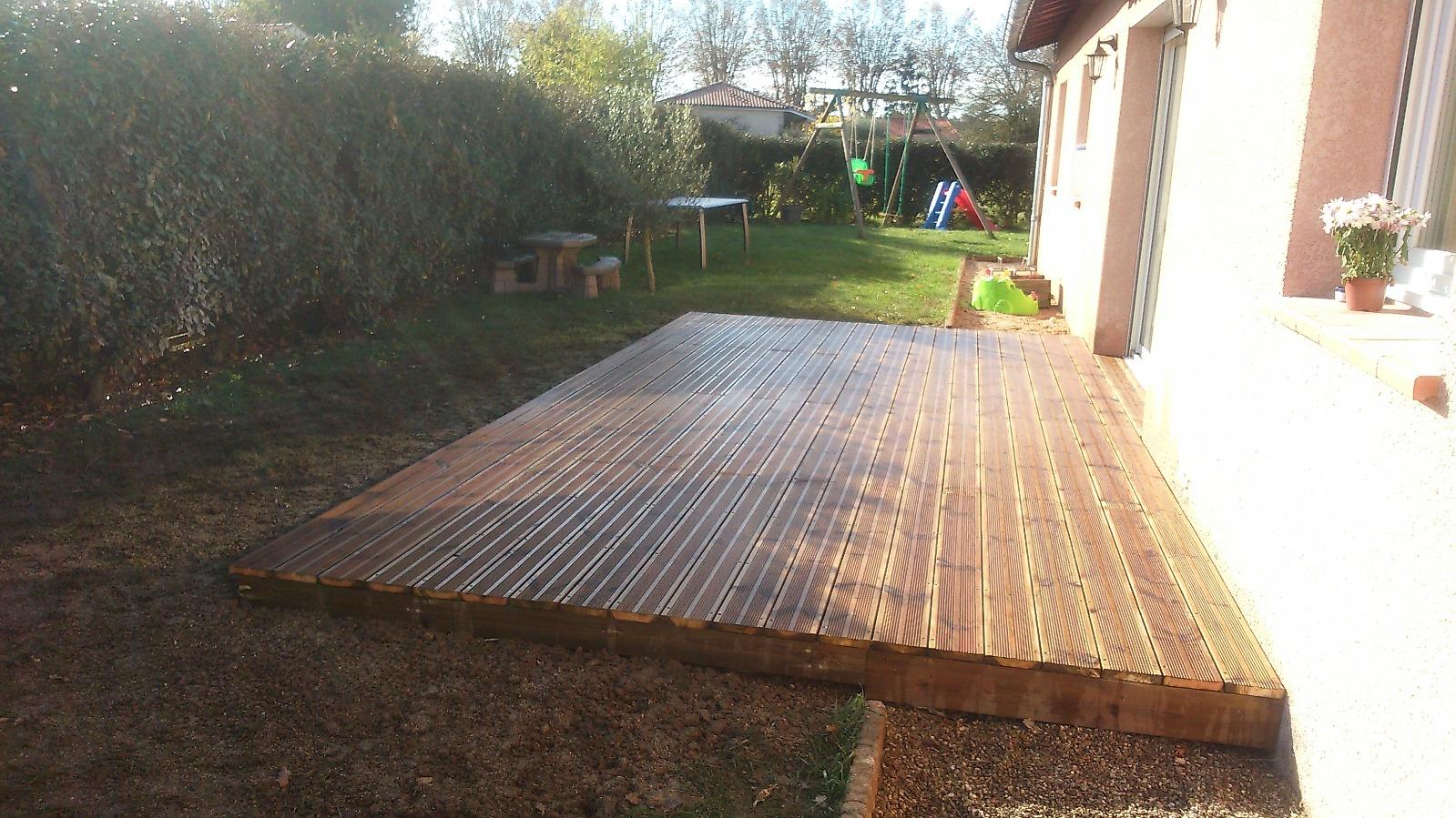 terrasse en pin saint sulpice