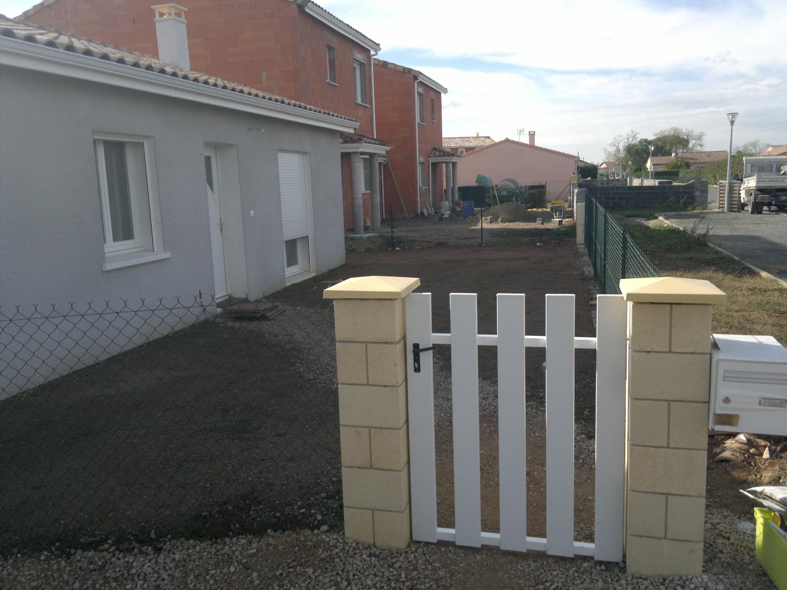 portillon et pillier