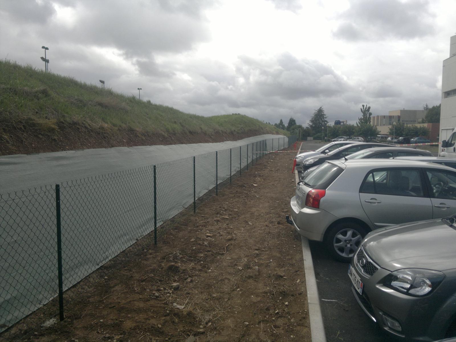 pose de paillis et de cloture albi