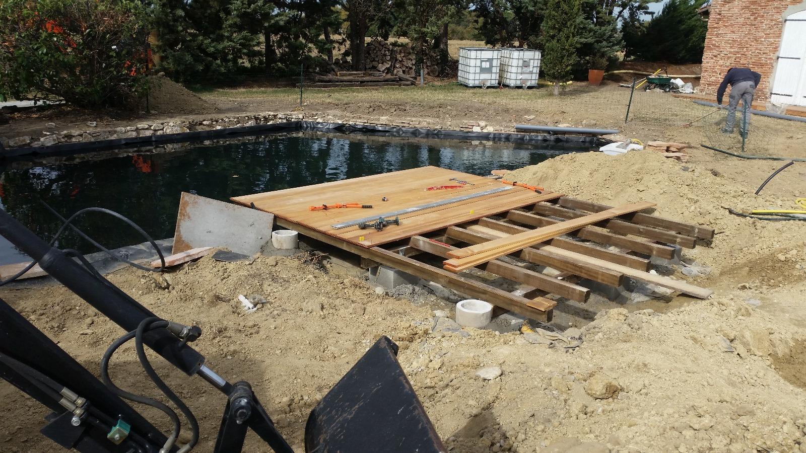 construction de terrasse bois (garapa)