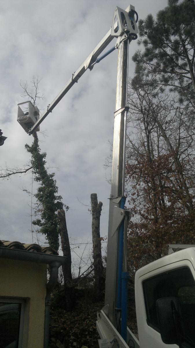 élagage avec nacelle gailac