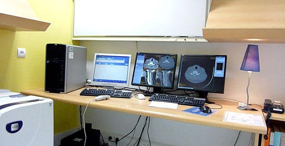 Console médecin scan