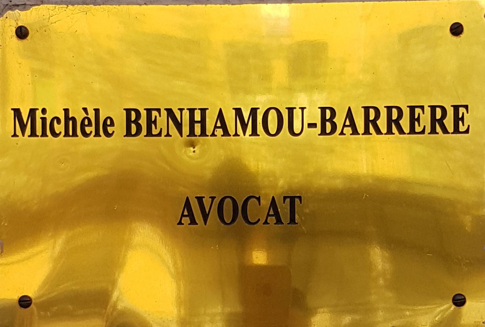 logo maitre benhamou- Barrere avocat perpignan