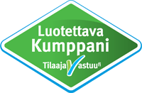 Green diamond-shaped logo: