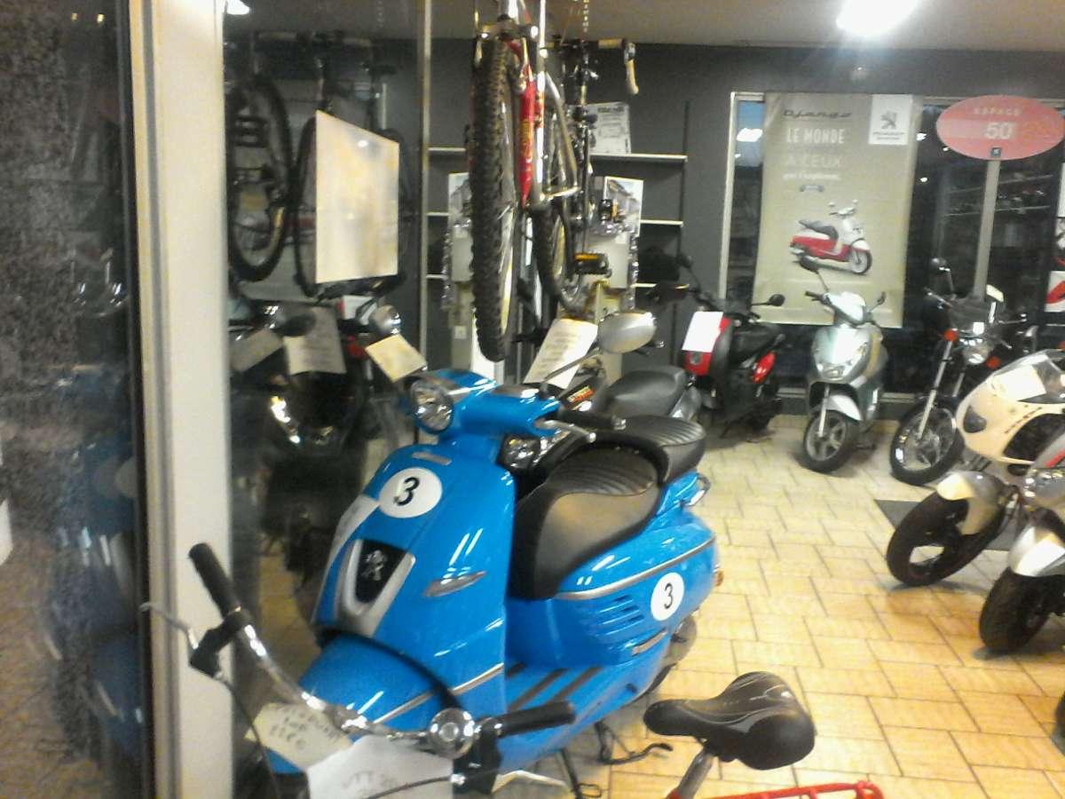 Vente de scooters de 50cm³