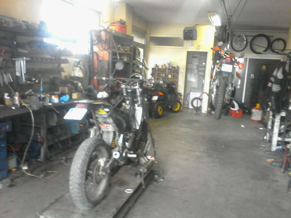 Réparation de moto cross