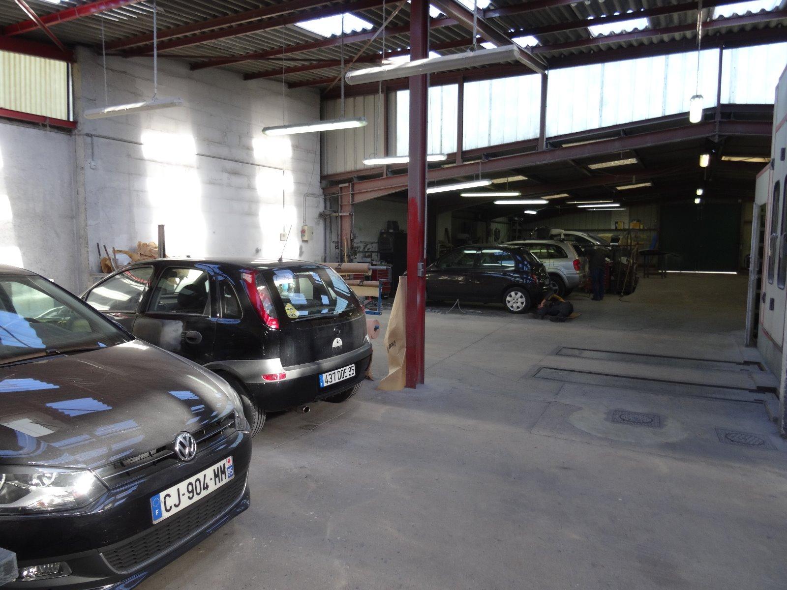 L'atelier carrosserie à Saint Gratien proche d'Epinay sur Seine