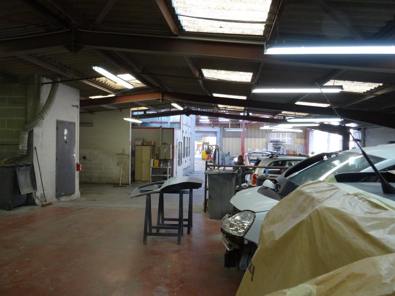 La cabine peinture  à Saint Gratien proche d'Epinay sur Seine