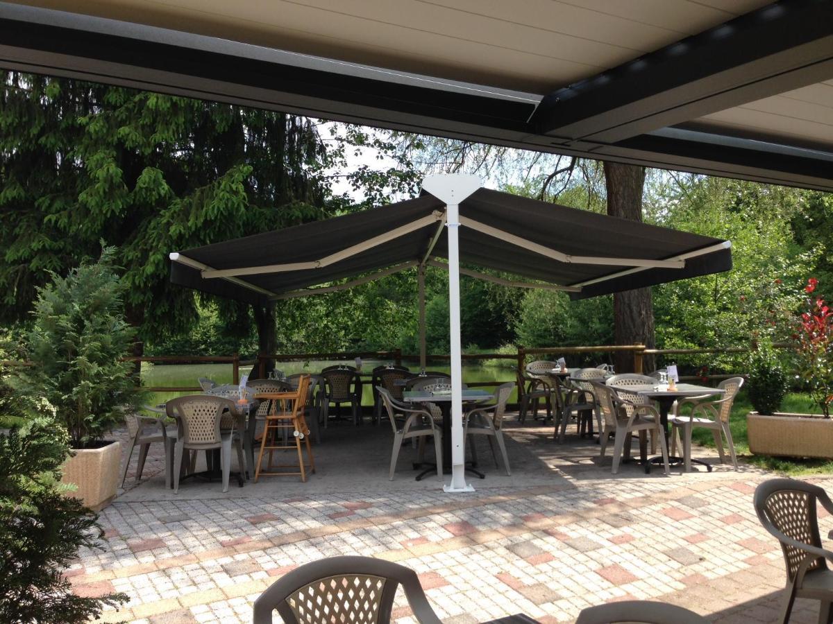 Store de terrasse du restaurant Le Clos Alexi à Wettolsheim (68)