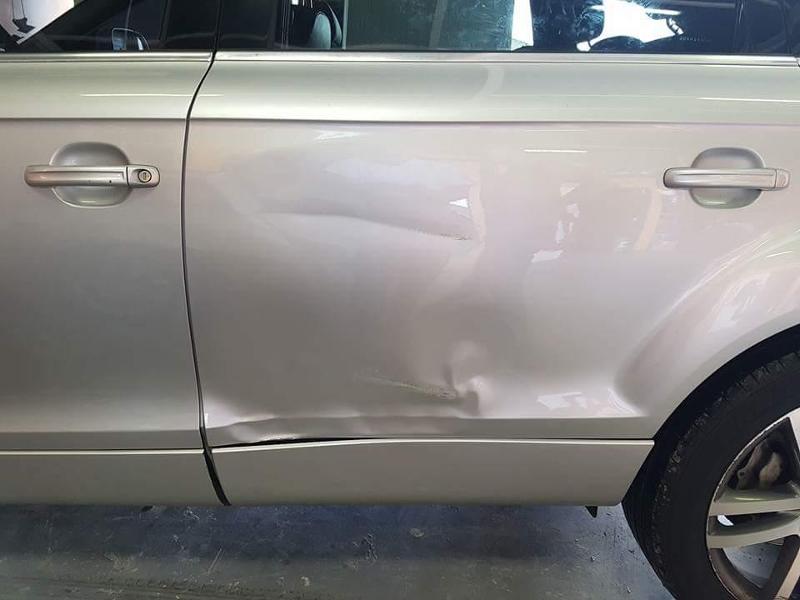 Carrosserie endommagée