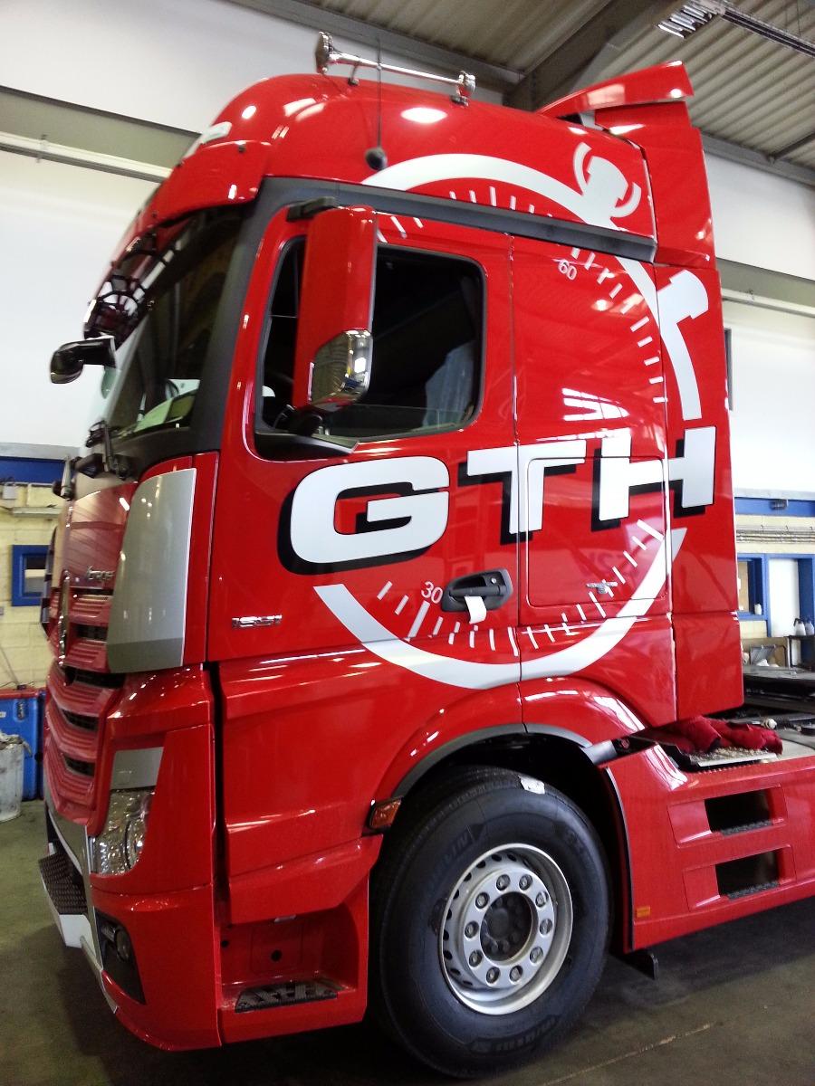 Marquage cabine camion 67